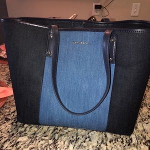 Michael Kors large Denim tote